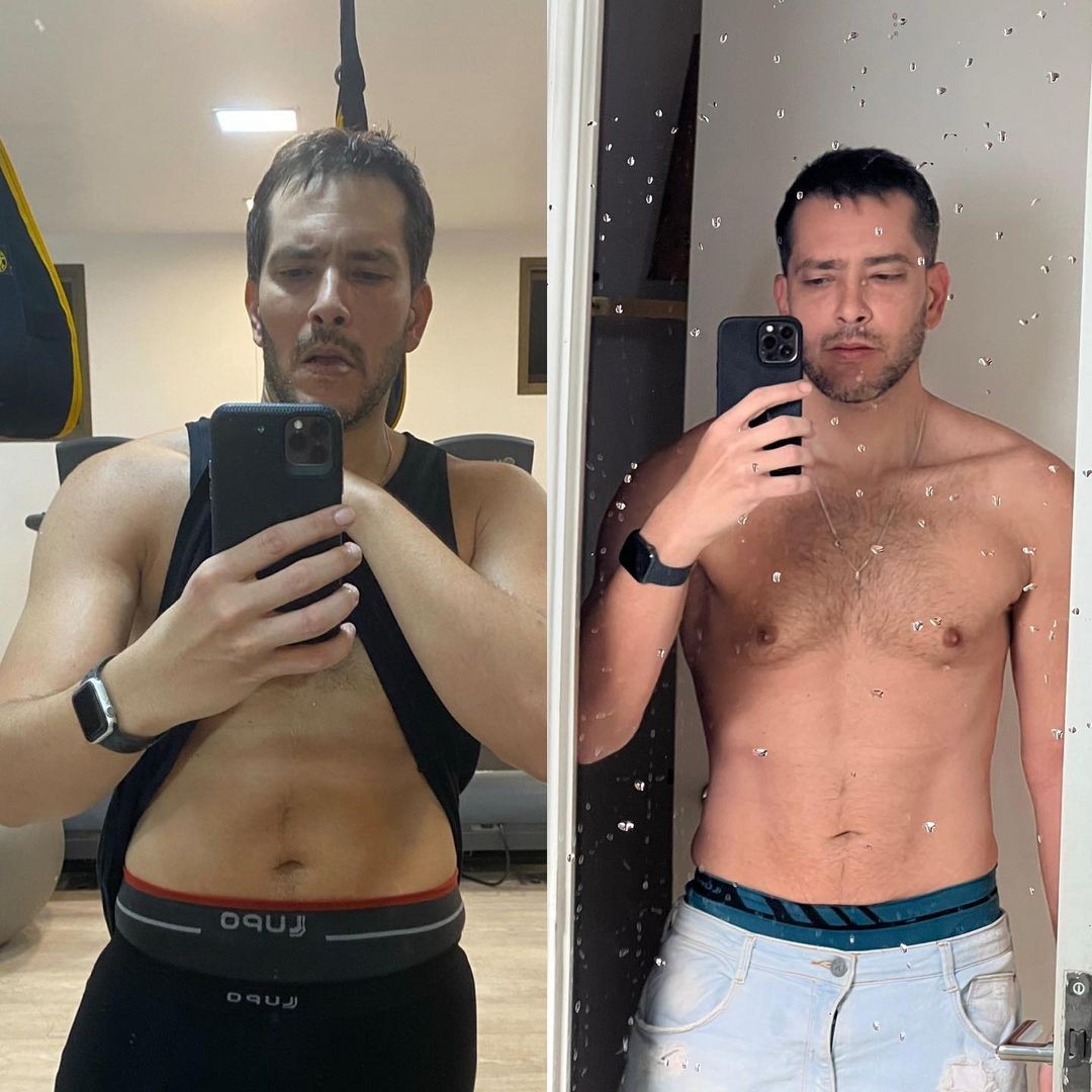 Bento Ribeiro: antes e depois (Foto: Reprodução Instagram)