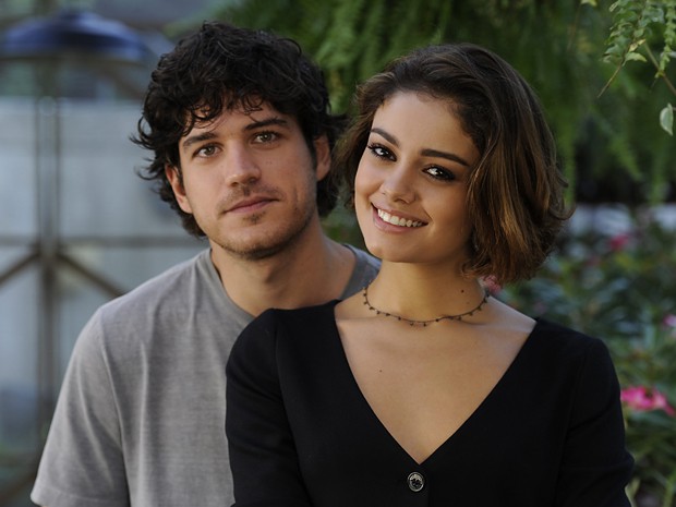 Sophie Charlotte e Marco Pigossi formavam par romântico de Sangue Bom (Foto: Estevam Avellar / TV Globo)
