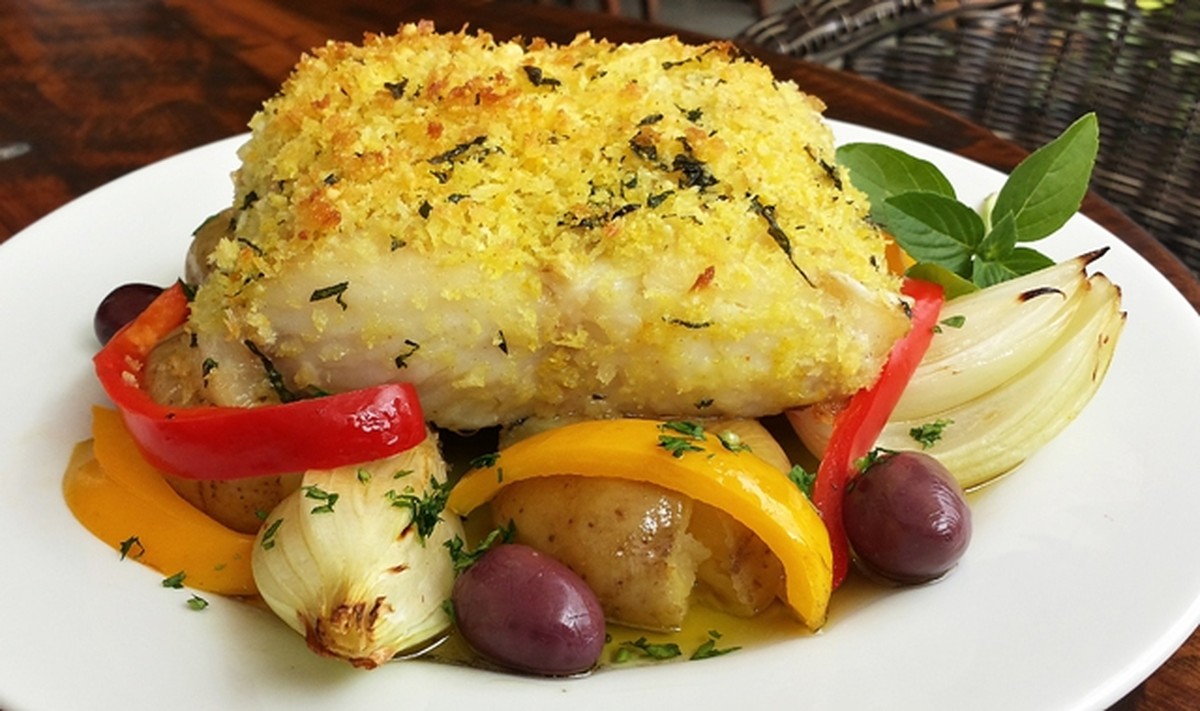 Lombo de bacalhau à lagareiro | Receitas Gshow | Gshow