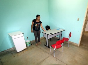 Consultório que será utilizado por programa Mais Médicos, na Bahia (Foto: Mario Bittencourt/Folhapress)
