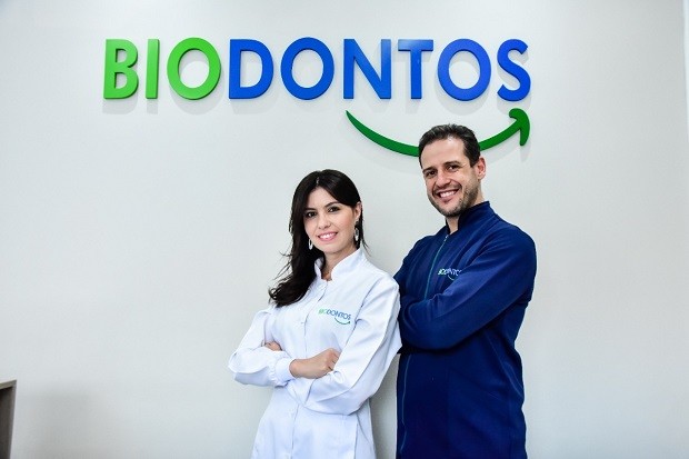 Renata Baratella e Fabrício Baratella, sócios da Biodontos (Foto: Divulgação)