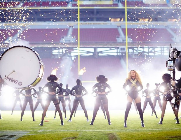 Beyoncé no 50º Super Bowl (Foto: Getty Images)