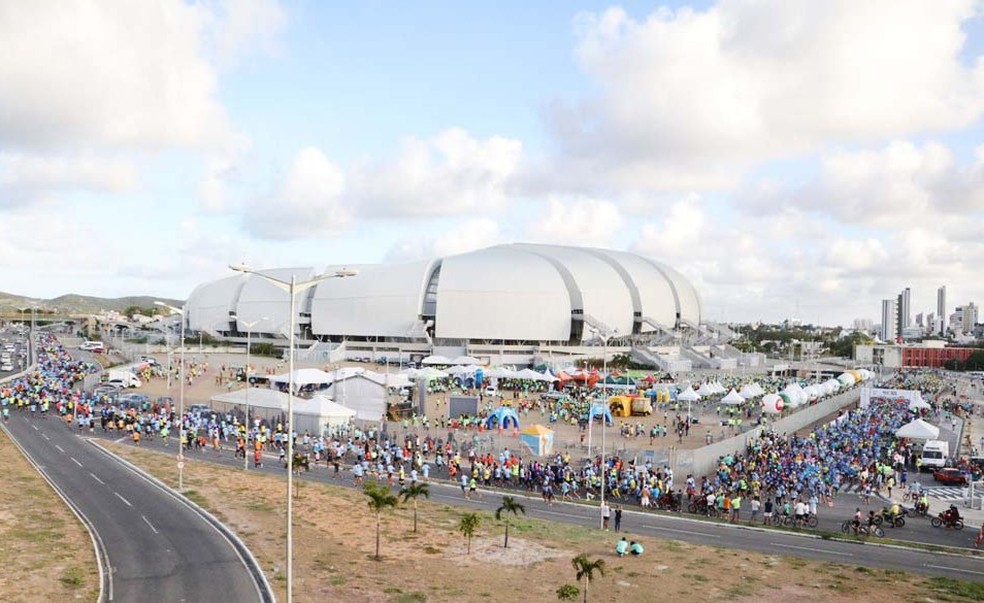 Meia Maratona do Sol será realizada no dia 11 de novembro, com largada na Arena das Dunas (Foto: Elias Medeiros)