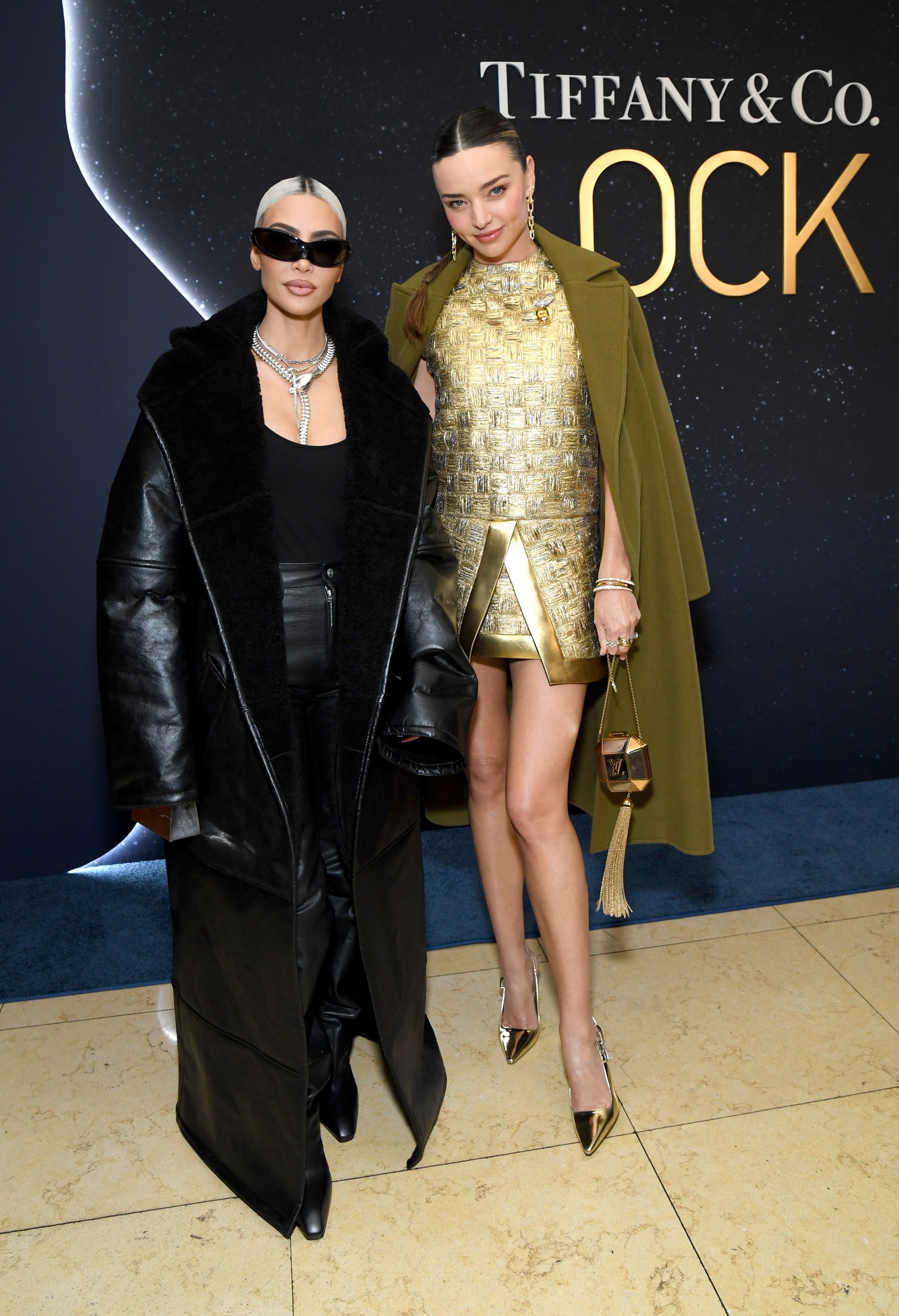 Kim Kardashian e Miranda Kerr — Foto: Getty Images