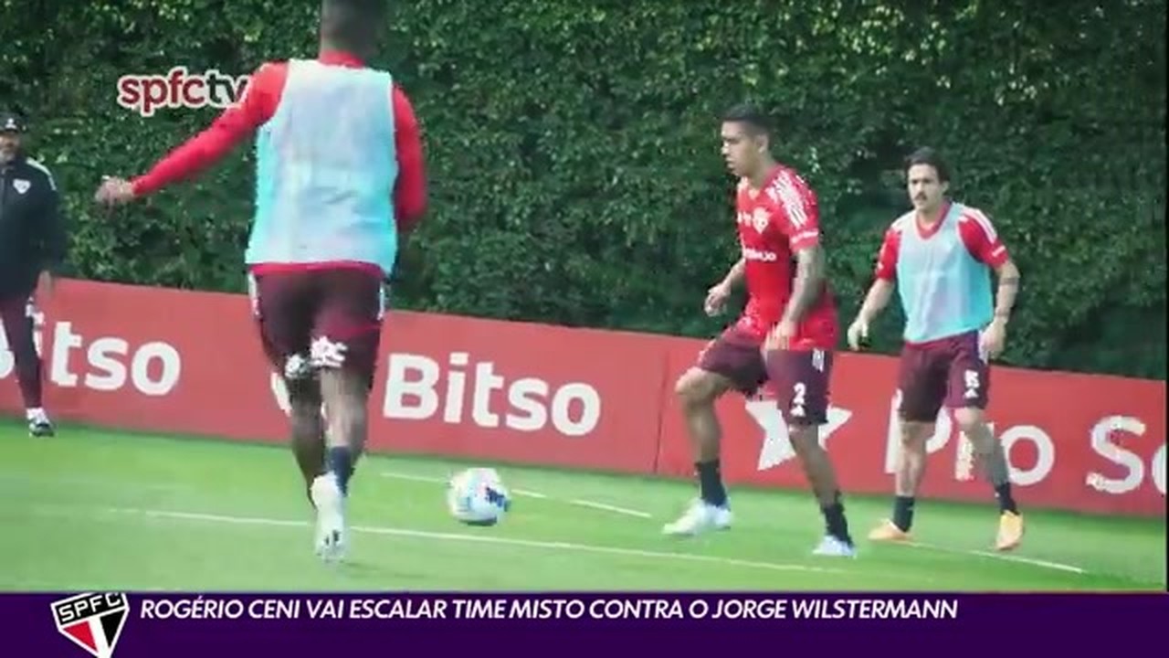 Rogério Ceni vai escalar time misto contra o Jorge Wilstermann