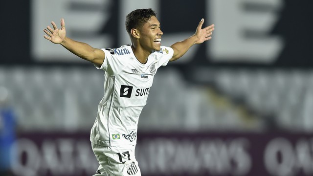 Gol de Vinícius Balieiro foi o terceiro do Santos