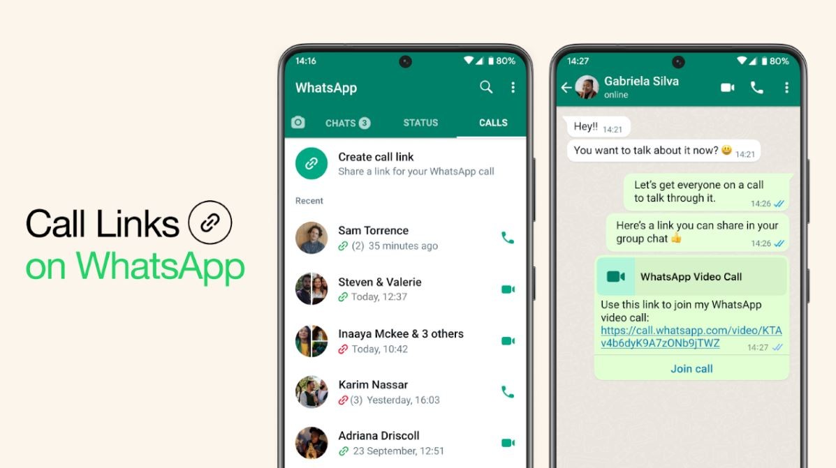 WhatsApp anuncia recurso de links de chamadas compartilháveis