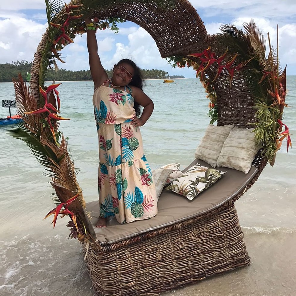 Izadora de Souza do Nascimento, de 8 anos, morreu após ser esfaqueada no DF — Foto: Facebook/Reprodução