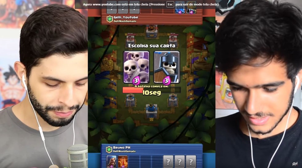 vídeos do gelli clash jogando brawl stars