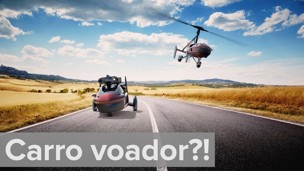 Carro voador é testado por algumas empresas; a holandesa a Pal-V (foto) até já aceita reservas (Foto: Divulgação)