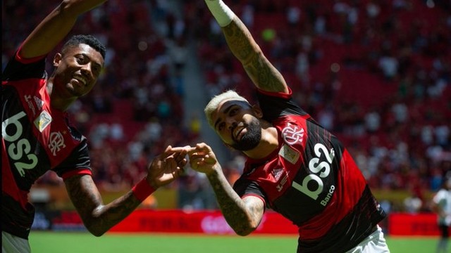 Bruno Henrique e Gabigol comandam vitória e título do Flamengo em Brasília