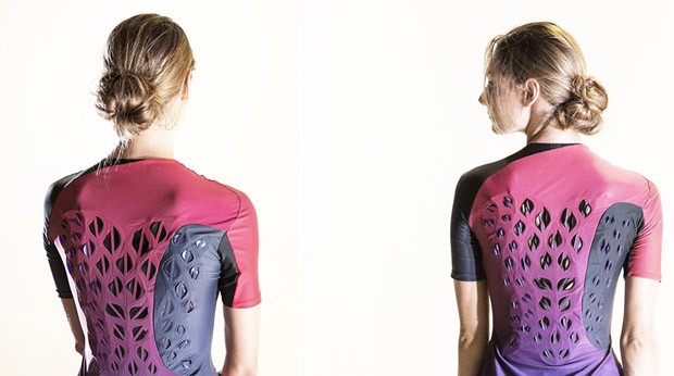 MIT cria roupa de ginástica que esfria o corpo quando  você sua (Foto: Divulgação)