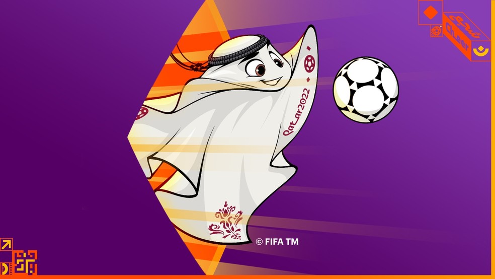 world cup mascot smiling