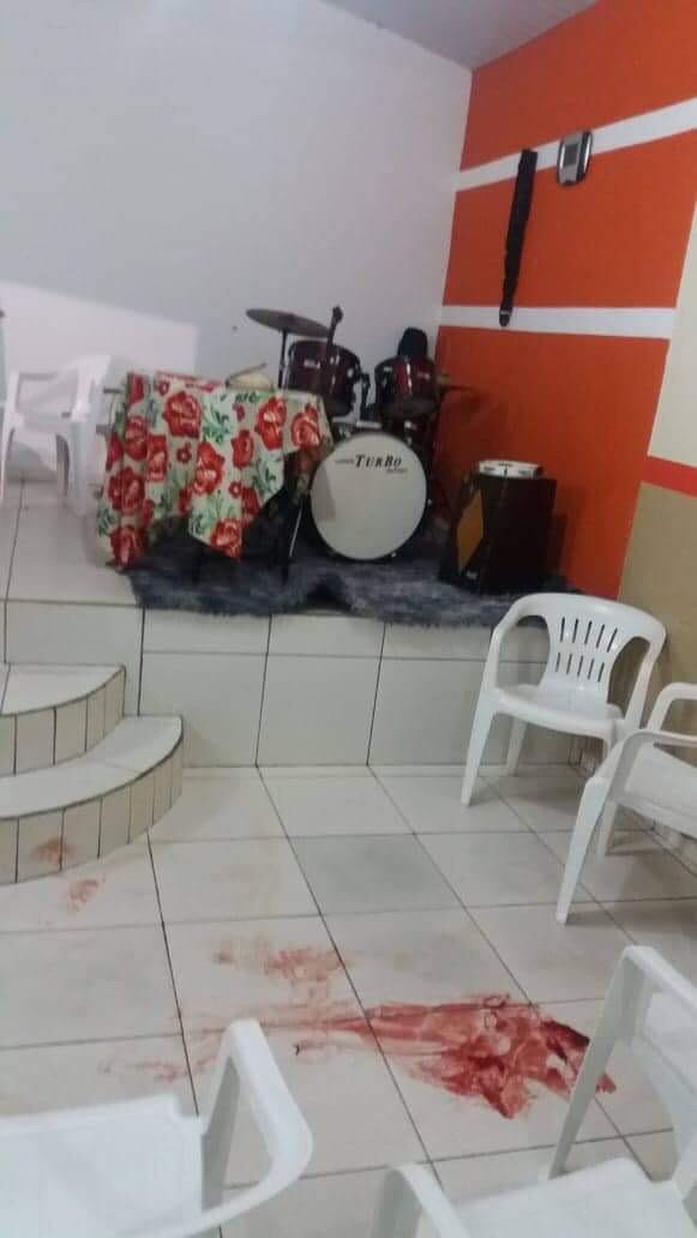 VÃ­tima foi morta enquanto pregava em culto evangÃ©lico, diz polÃ­cia em MS â Foto: PolÃ­cia Civil/DivulgaÃ§Ã£o