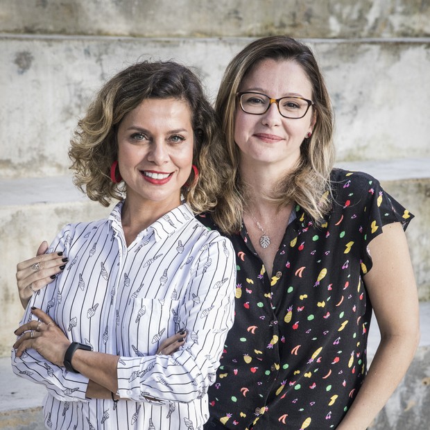 Carla Faour e Julia Spadacini (Foto: Suzi Pires/Arquivo Pessoal)