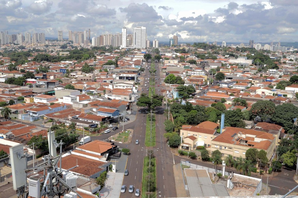 Avenidas Independ&ecirc;ncia e Presidente Vargas ser&atilde;o interligadas por t&uacute;nel &mdash; Foto: Alexandre de Azevedo/ Divulga&ccedil;&atilde;o Prefeitura de Ribeir&atilde;o Preto