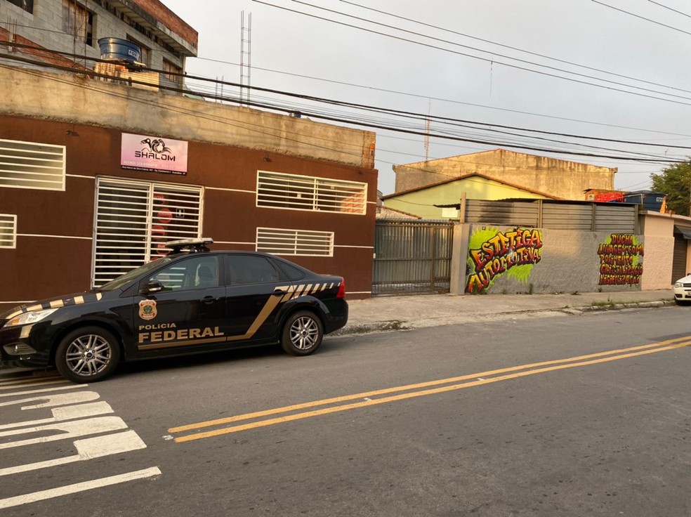 Polícia Federal cumpre mandados contra quadrilha investigada por ataque a bancos em Araçatuba (SP) — Foto: Polícia Federal/Divulgação