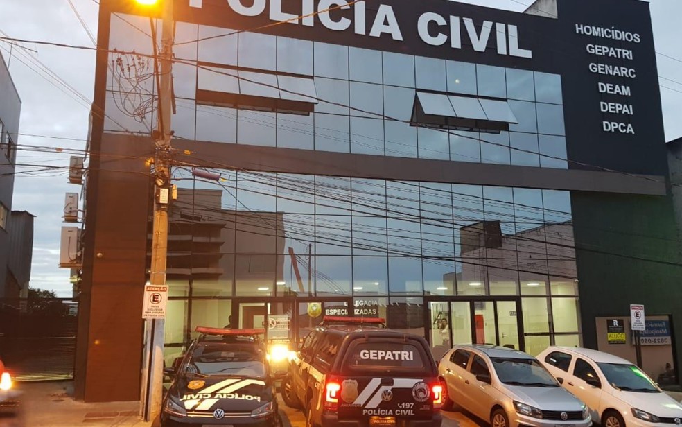 Delegacia de Luziânia — Foto: Reprodução/Polícia Civil