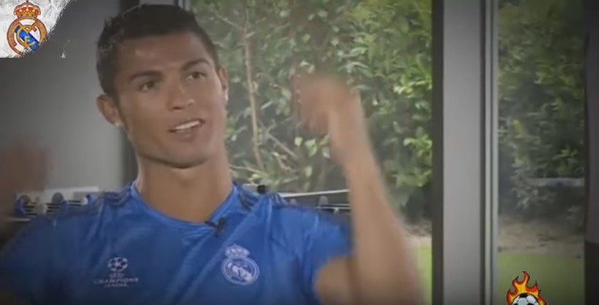 Cristiano Ronaldo responde provocação de Piqué (Foto: reprodução)