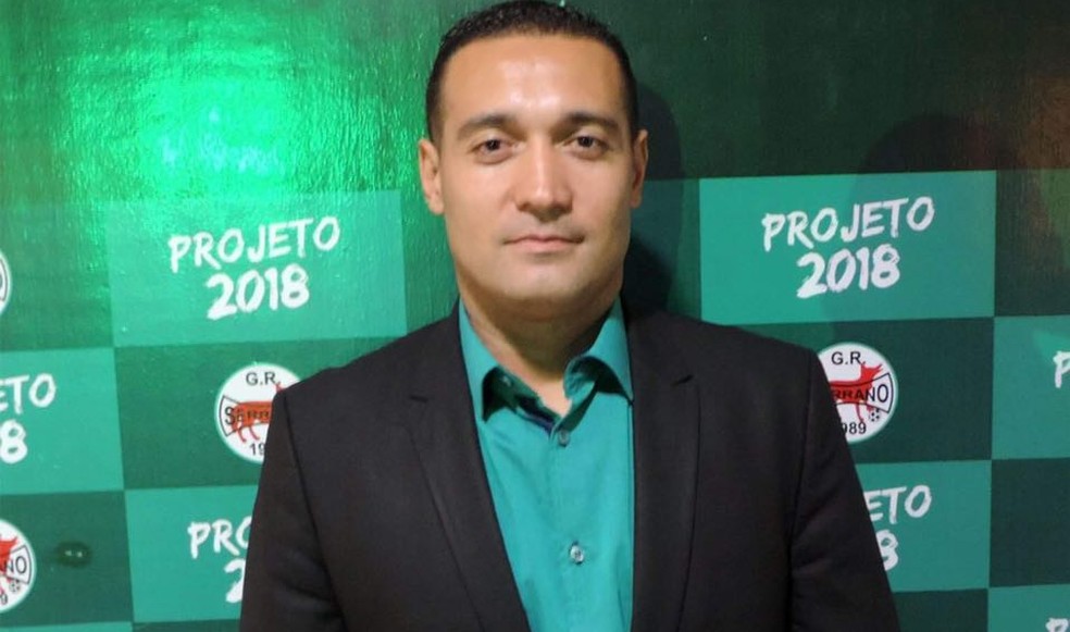 Fernando Gaúcho assume a gerência de futebol do Serrano-PB (Foto: Divulgação/ Serrano-PB /Adjair Fernandes)