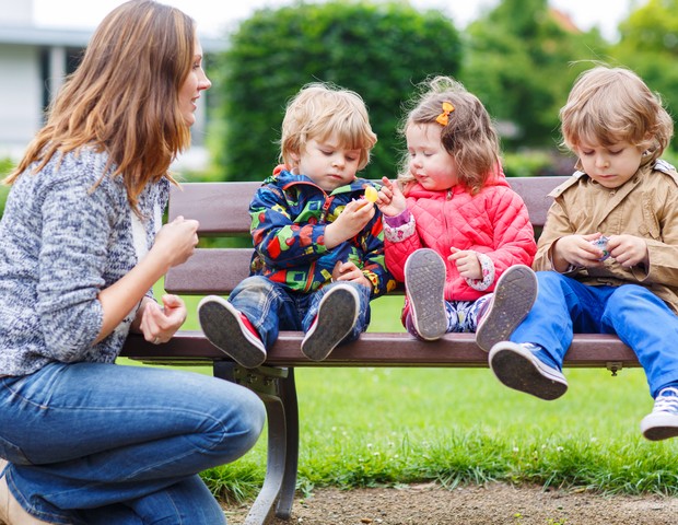 Três filhos pode ser mais estressante do que quatro, revela estudo (Foto: Thinkstock)