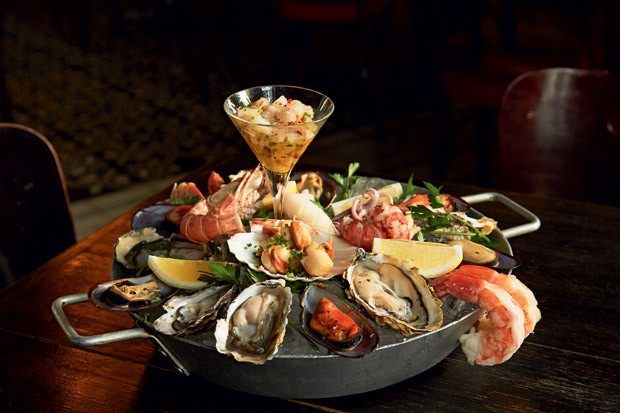 No Astor, opções de frutos do mar são variadas (Foto: Divulgação)