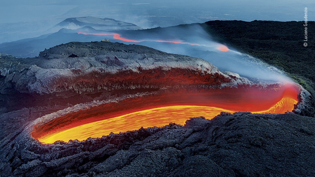 Rio de Fogo do Etna, de Luciano Gaudenzio, da Itália — Foto: Luciano Gaudenzio/Wildlife Photographer of the Year/BBC