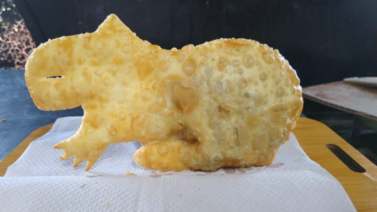 'Capistel': pastel em formato de capivara vira negócio de família em MS