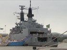 Navios de guerra estão abertos para visitação em Itajaí neste domingo