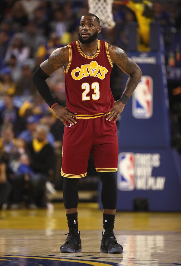 O jogador de basquete LeBron James (Foto: Getty Images)