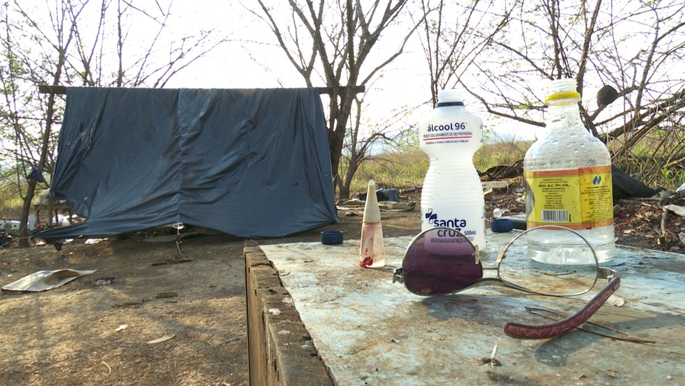 Crime ocorreu nesta sexta-feira, em Ariquemes (Foto: Jeferson Carlos/G1)