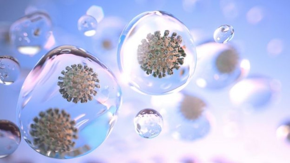 Cientistas estudam transmiss&atilde;o pelo ar do novo coronav&iacute;rus &mdash; Foto: Getty Images via BBC