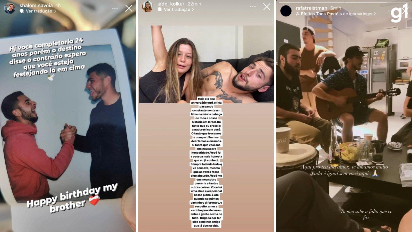 Familiares, amigos e Grêmio homenageiam brasileiro morto em Israel: 'era pra estar comemorando seu aniversário'