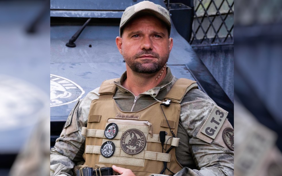 André Ganga, que foi nomeado novo delegado-geral da Polícia Civil em Goiás — Foto: Arquivo pessoal/André Ganga