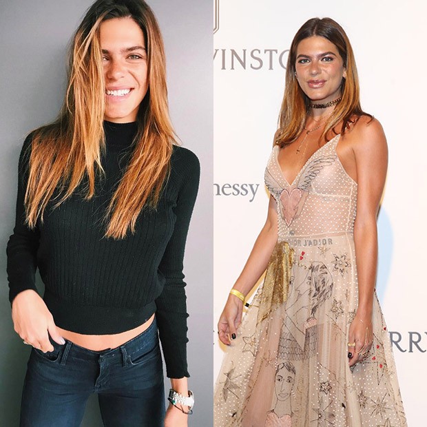 Mariana antes e depois (Foto: Instagram  e Brazil News)