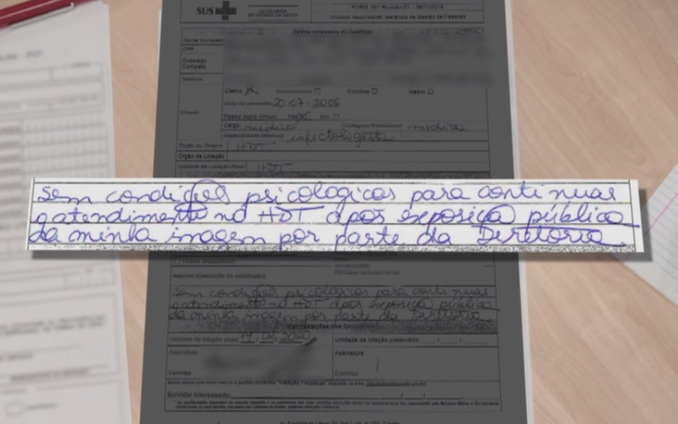 Uma Das Investigadas Medica Pede Transferencia Apos Suspeita De Fraudes Nas Folhas De Pontos No Hdt Goias G1