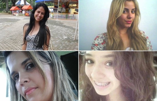 Vítimas do suspeito de ser o serial killer, em Goiânia, Goiás (Foto: Arquivo Pessoal)