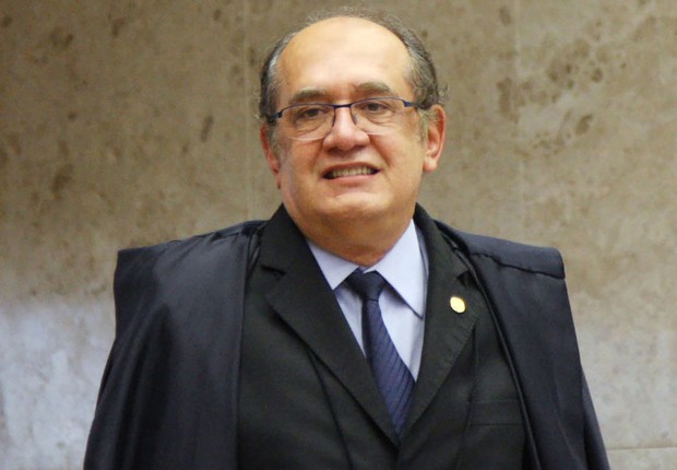 O ministro do STF, Gilmar Mendes, durante sessão plenária do Supremo Tribunal Federal (Foto: Carlos Humberto/SCO/STF)
