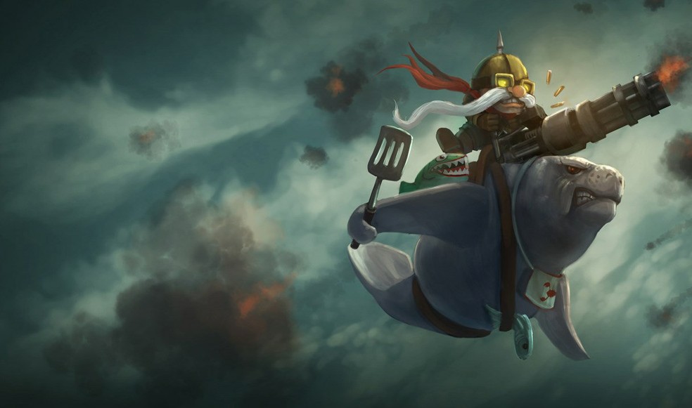 Urf e Corki unem forças nessa skin — Foto: Divulgação/Riot Games