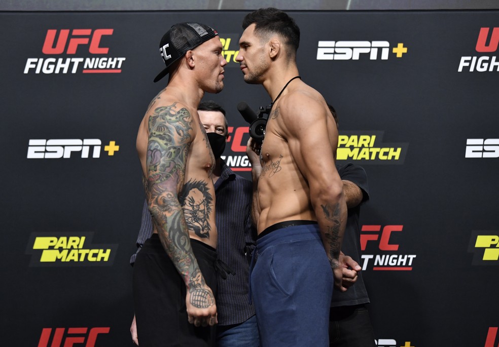Doidos Para Furar A Fila De Glover E Marreta Anthony Smith E Aleksandar Rakic Se Encaram No Ufc Combate Ge