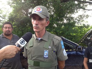 Sargento Eudes afirmou que chovia no momento do acidente (Foto: Gilcilene Araújo/G1)