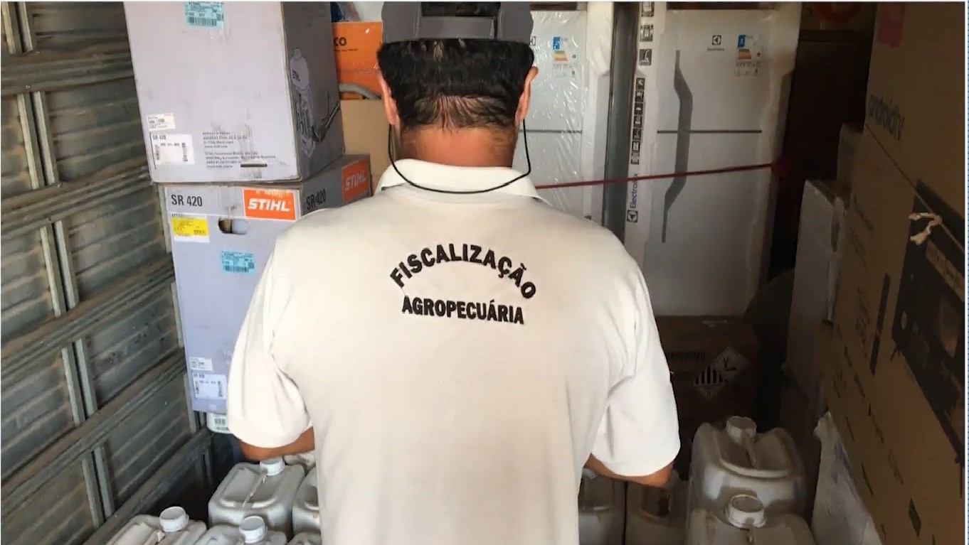 AGED realiza a apreensão de meia tonelada de agrotóxicos no Sul do MA