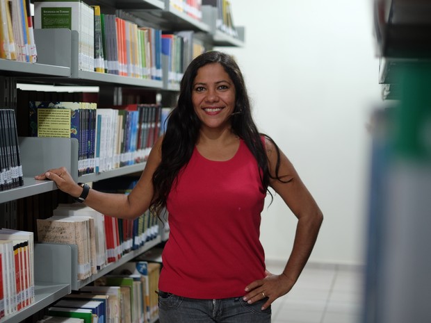 A merendeira Luana Coutinho concluiu o mestrado em Roraima (Foto: Inaê Brandão/G1 RR)