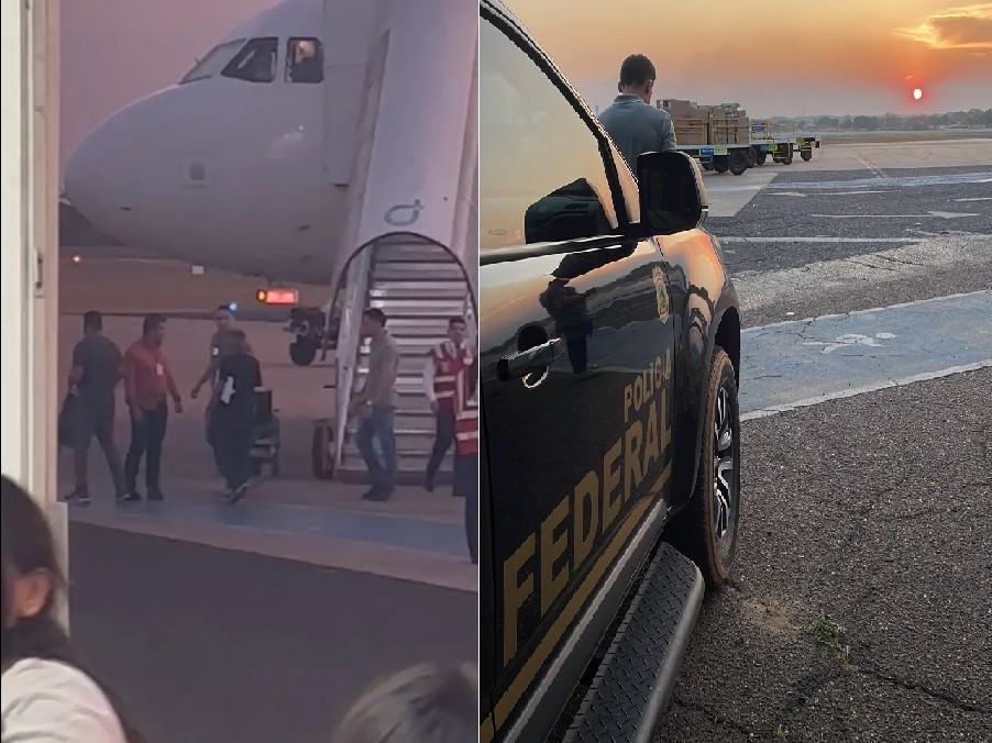 Idoso suspeito de homicídio é preso pela PF ao desembarcar no aeroporto de Teresina