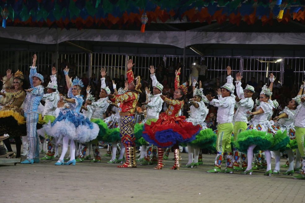 Coração Nordestino vence Festival de Quadrilhas Juninas em Natal (Foto: Diana Petta/Inter TV Cabugi)