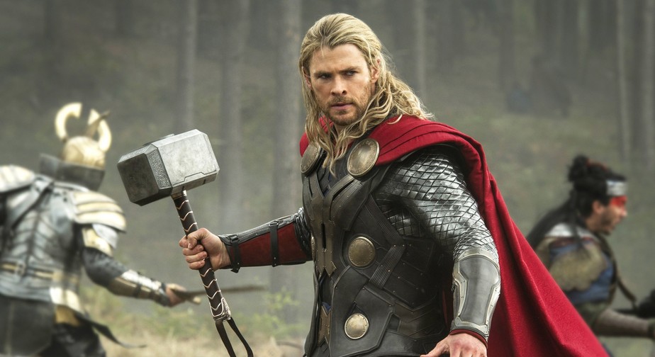 Chris Hemsworth em 'Thor: O mundo sombrio'
