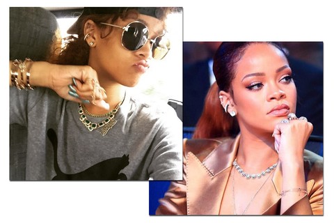 Rihanna em versão cool e chique  