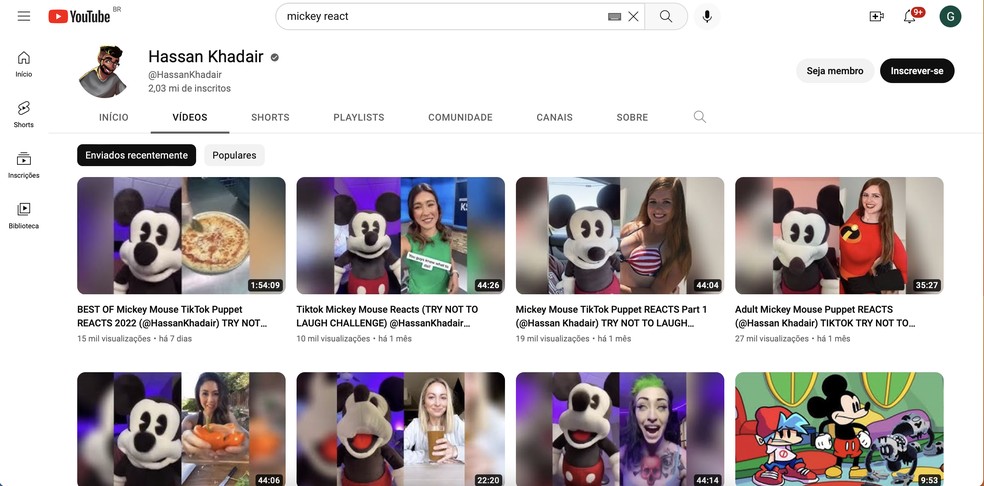 É possível fazer canais de react sem aparecer no vídeo — Foto: Reprodução/Guilherme Ramos