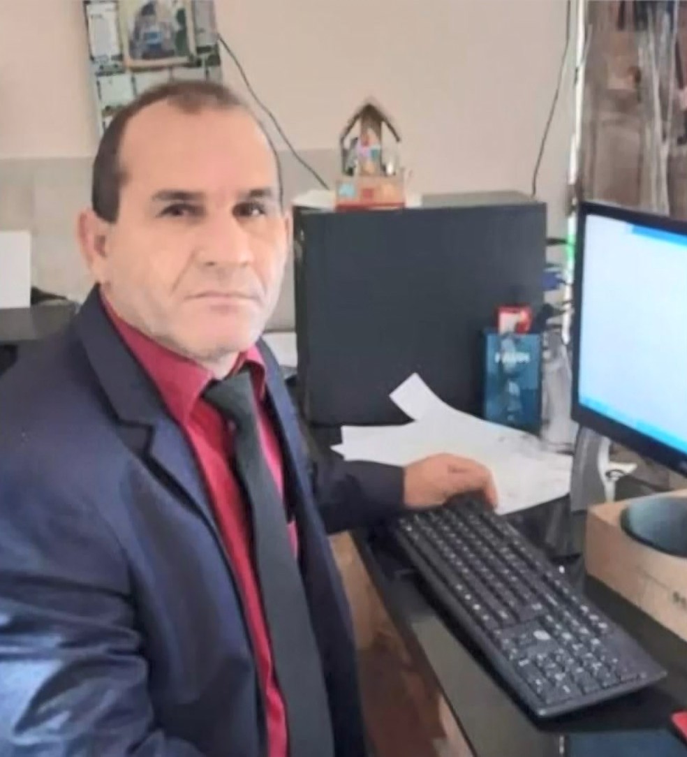 Jonas Soprani, de 48 anos, foi assassinado a tiros em Linhares — Foto: Reprodução/TV Gazeta
