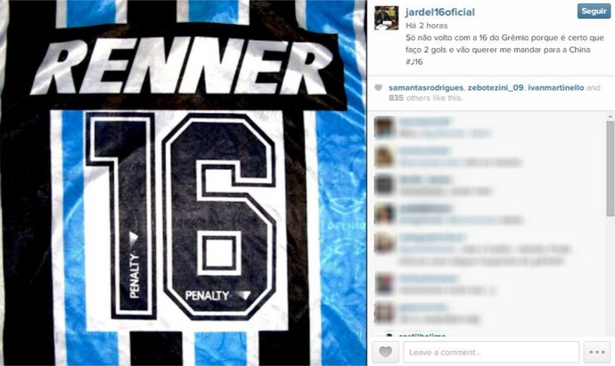 Jardel brinca com saídas do Grêmio: Vão querer me mandar para a China